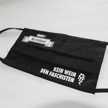 Lade das Bild in den Galerie-Viewer, KEIN WEIN DEN FASCHISTEN Behelfs-Maske