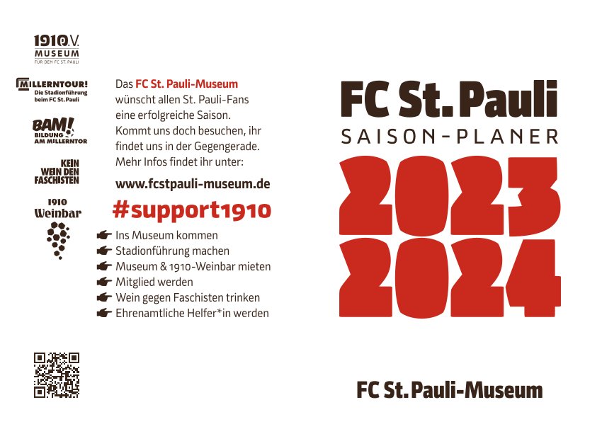 FCSP Saison Pocketplan 2023/2024