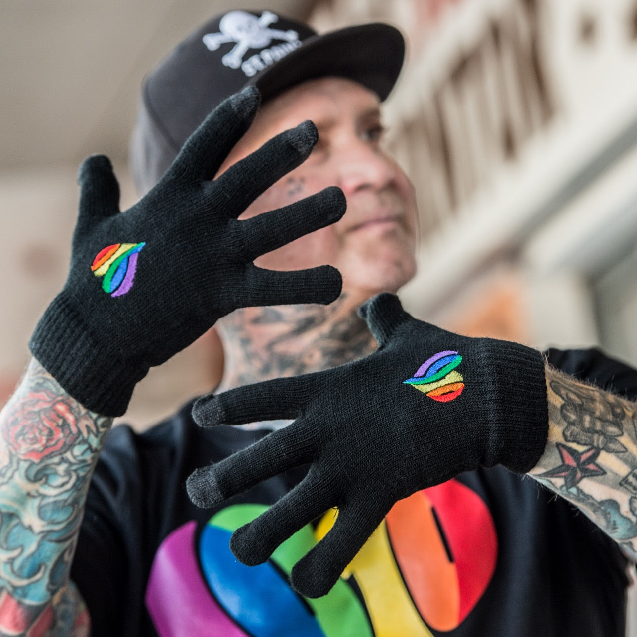 handschuhe herz 1910 Regenbogen-Herz Handschuhe – 1910-Shop