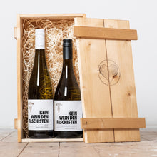 Lade das Bild in den Galerie-Viewer, Wein-Geschenk: Weißburgunder-Chardonnay  + Riesling (2er-Kiste)
